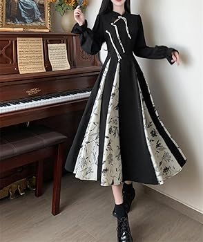 Amazon.co.jp: [WANSHIX] チャイナドレス 改良ワンピース